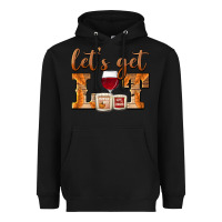 Black let's get lit candles Heavyweight Hoodie - BarkalooDesign