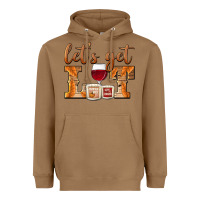 Toasted Coconut let's get lit candles Heavyweight Hoodie - BarkalooDesign