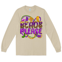 Mushroom beads please mardi gras Long Sleeve Tee - OliviaCreatesArt