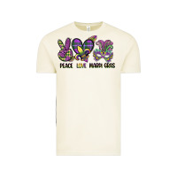 Vintage Arctic peace love mardi gras Vintage Tee - CowGirlArtShop