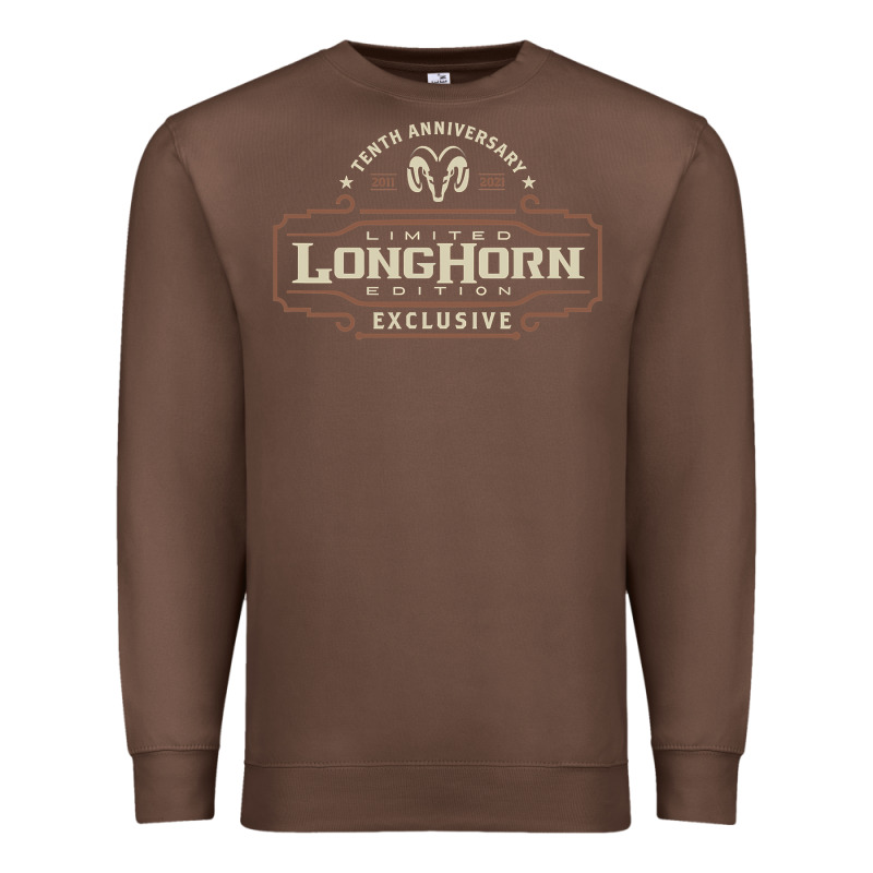 Ram Trucks Limited Longhorn Edition 10th Anniversary Premium Sweatshirt by trangStudio | Teevron