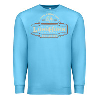Ocean Blue Ram Trucks Limited Longhorn Edition 10th Anniversary Premium Sweatshirt - trangStudio