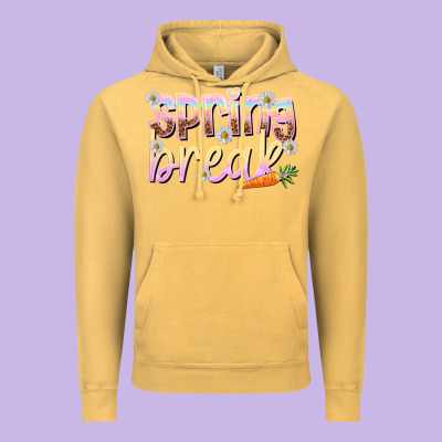 Spring Break Easter Day Vintage Hoodie Designed By Howdyjamesfarm