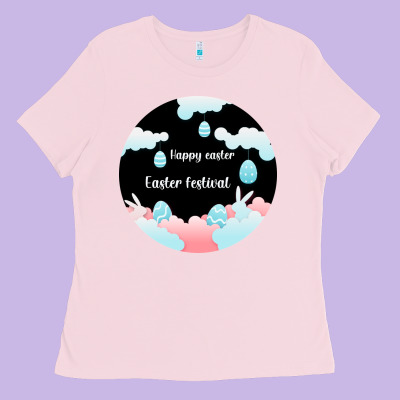 Happy Easter Ladies Tee Designed By Bettercallsaul
