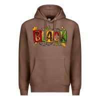Chestnut black Premium Hoodie - LillyAllenDesigns