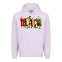 Lilac black Premium Hoodie - LillyAllenDesigns