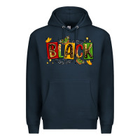 Navy black Premium Hoodie - LillyAllenDesigns