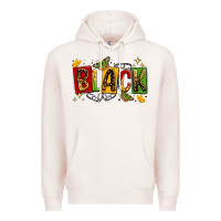 Pale Pink black Premium Hoodie - LillyAllenDesigns
