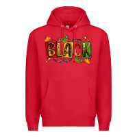Red black Premium Hoodie - LillyAllenDesigns