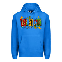 True Royal black Premium Hoodie - LillyAllenDesigns