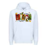 White black Premium Hoodie - LillyAllenDesigns