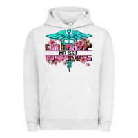 Pigment Lunar Rock floral nurse custom name Urban Hoodie - AdoDesignShop