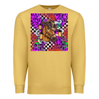 Antique Gold halloween horse Premium Sweatshirt - BarkalooDesign
