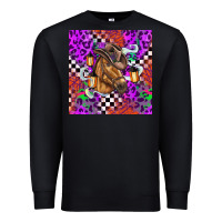 Black halloween horse Premium Sweatshirt - BarkalooDesign