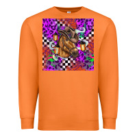 Carrot halloween horse Premium Sweatshirt - BarkalooDesign