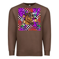 Chestnut halloween horse Premium Sweatshirt - BarkalooDesign