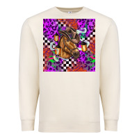 Sandshell halloween horse Premium Sweatshirt - BarkalooDesign
