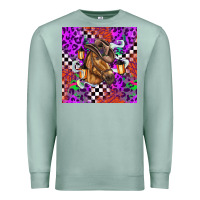 Seafoam halloween horse Premium Sweatshirt - BarkalooDesign