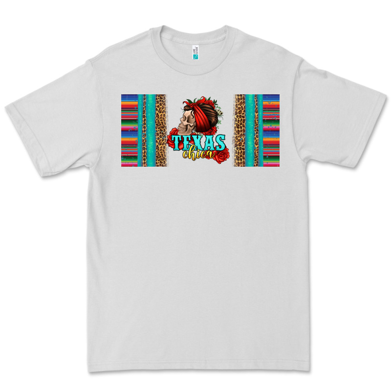Texas Chica Skull With Bandana Premium Tee by Jasminsmagicworld | Teevron