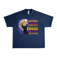 Navy when witches go riding Urban Heavy Tee - CowGirlArtShop