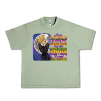 Oil Green when witches go riding Urban Heavy Tee - CowGirlArtShop