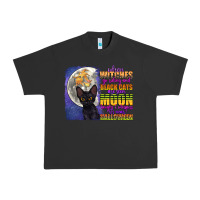 Pigment Black when witches go riding Urban Heavy Tee - CowGirlArtShop