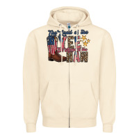 Sandshell the land yee the home of the haw Zipper Hoodie - RacoonDesign
