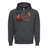 Smoke the land yee the home of the haw Zipper Hoodie - RacoonDesign