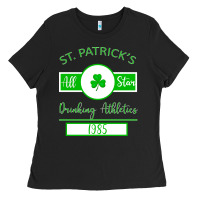 Black Drinking Athletics Ladies Tee - Bettercallsaul