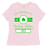 Bubblegum Pink Drinking Athletics Ladies Tee - Bettercallsaul