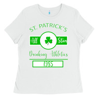 White Drinking Athletics Ladies Tee - Bettercallsaul