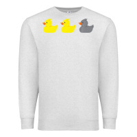 Oatmeal Heather Duck Duck Grey Duck Funny Minnesota Premium Premium Sweatshirt - trangStudio