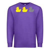 Purple Duck Duck Grey Duck Funny Minnesota Premium Premium Sweatshirt - trangStudio