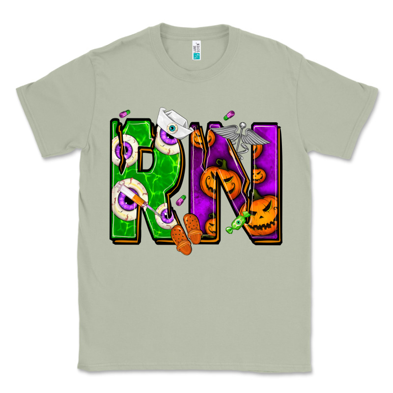 Halloween Rn Registered Nurse Classic Tee by NancyCooperArtShop | Teevron