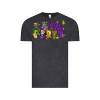 Vintage Black mardi gras party Vintage Tee - CowGirlArtShop