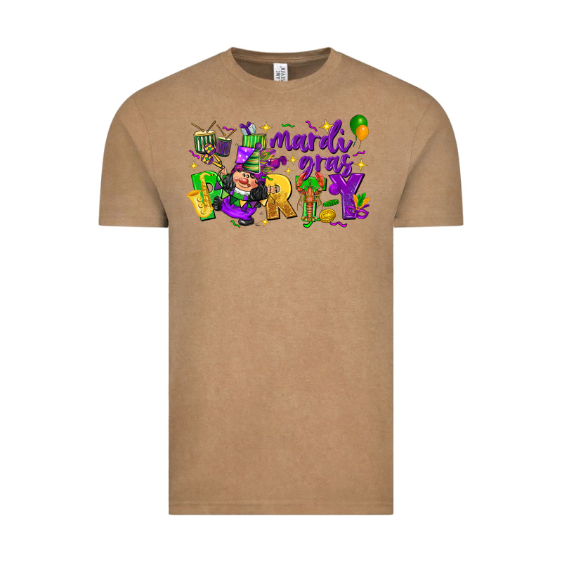 Mardi Gras Party Vintage Tee by CowGirlArtShop | Teevron