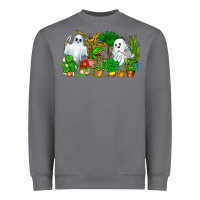 Storm Spooky Plants Heavyweight Sweatshirt - CowhideDigitalArt