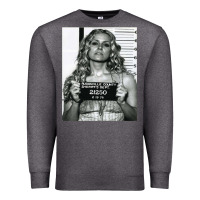 Charcoal Heather Sheri moon zombie baby firefly the devils rejects art print mugshot de Premium Sweatshirt - trangStudio