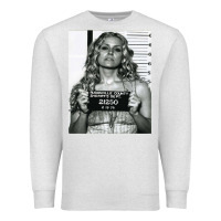 Oatmeal Heather Sheri moon zombie baby firefly the devils rejects art print mugshot de Premium Sweatshirt - trangStudio