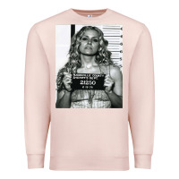 Pale Pink Sheri moon zombie baby firefly the devils rejects art print mugshot de Premium Sweatshirt - trangStudio