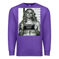 Purple Sheri moon zombie baby firefly the devils rejects art print mugshot de Premium Sweatshirt - trangStudio