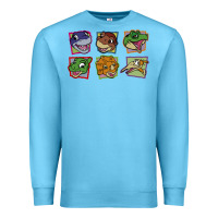 Ocean Blue The Land Before Time Collection GIFT Premium Sweatshirt - trangStudio
