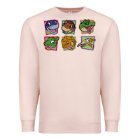 Pale Pink The Land Before Time Collection GIFT Premium Sweatshirt - trangStudio