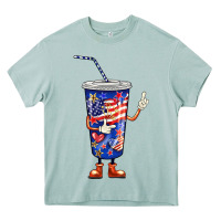Arona 4th of july coca Heavy Core Tee - BarkalooDesign