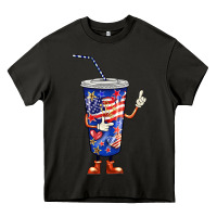 Asphalt 4th of july coca Heavy Core Tee - BarkalooDesign