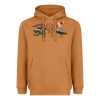 Meerkat Christmas alligator pelican crawfish Heavyweight Hoodie - BarkalooDesign