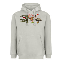Moon Dust Christmas alligator pelican crawfish Heavyweight Hoodie - BarkalooDesign
