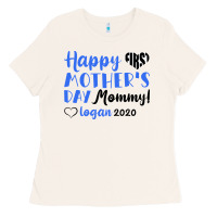Bone happy first mother's day mommy! logan 2020 Ladies Tee - Bettercallsaul