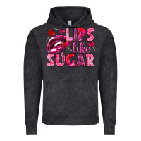 Vintage Black Lips like sugar Valentine's Day Vintage Hoodie - HowdyJamesFarm
