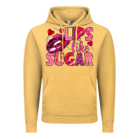 Vintage Mustard Lips like sugar Valentine's Day Vintage Hoodie - HowdyJamesFarm
